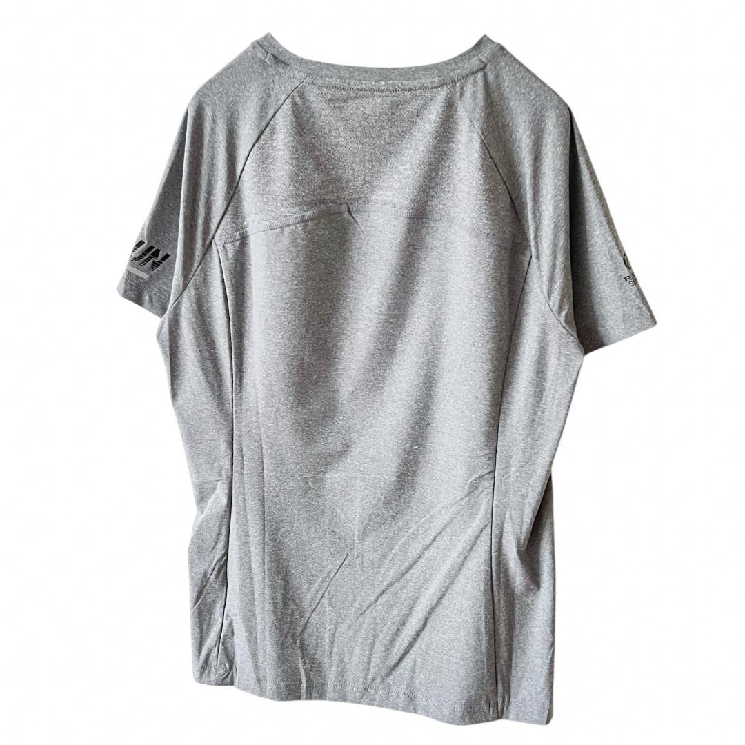 ⭐️爽やかにスポーティ❗️ノースフェイスM レディースTシャツ半袖 グレー