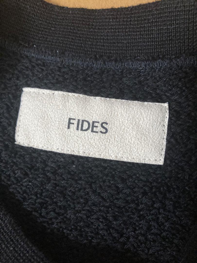 FIDES コットン スウェット M 黒 TシャツL白の2点セット