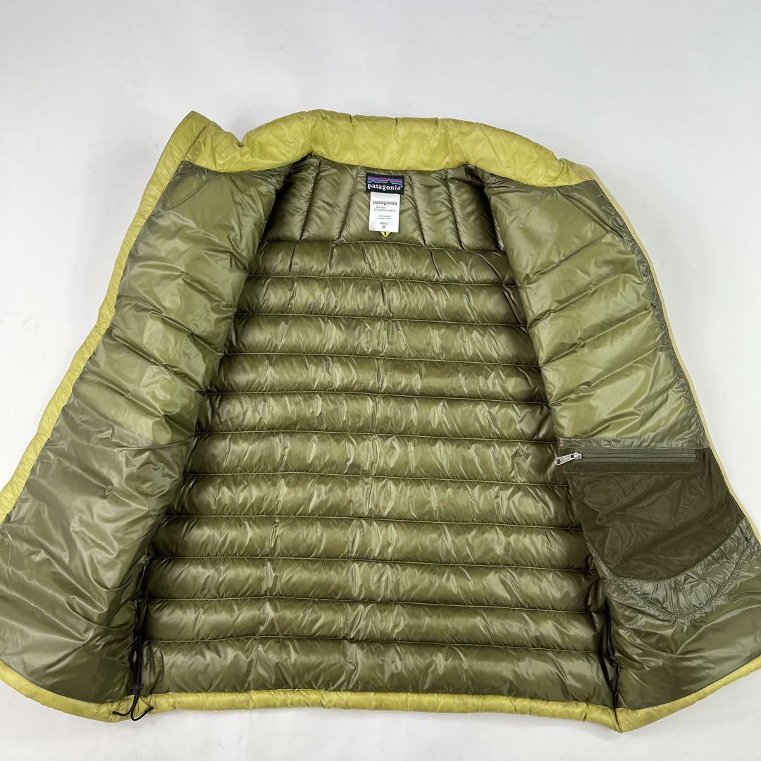 patagonia ダウン セーター ベスト グリーン M
