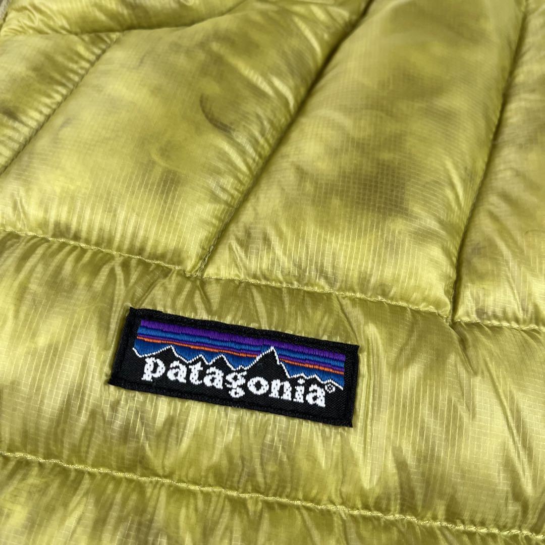 patagonia ダウン セーター ベスト グリーン M