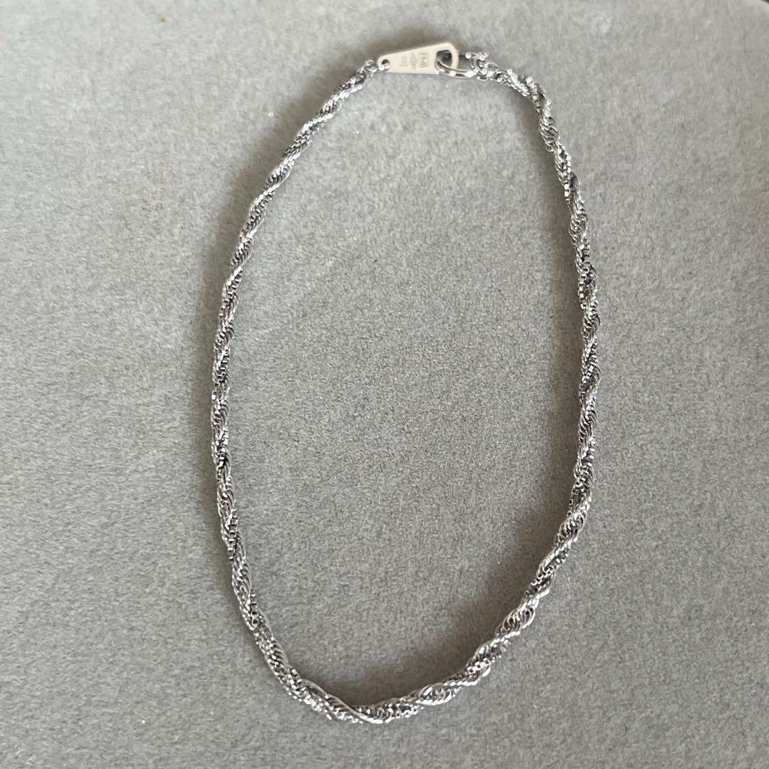 本日価格！Pt850 ♡プラチナブレスレット 造幣局刻印あり全長約