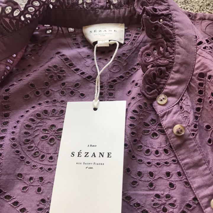 国産NEW Sezane ブラウス XS hENLG-m44691526256 最安値爆買い