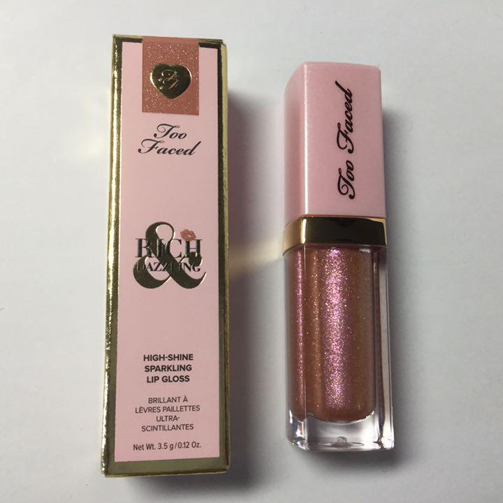メルカリ Too Faced リッチ ダズリン ハイシャイン スパークリング リップグロス トゥーフェイス 1 0 中古や未使用のフリマ