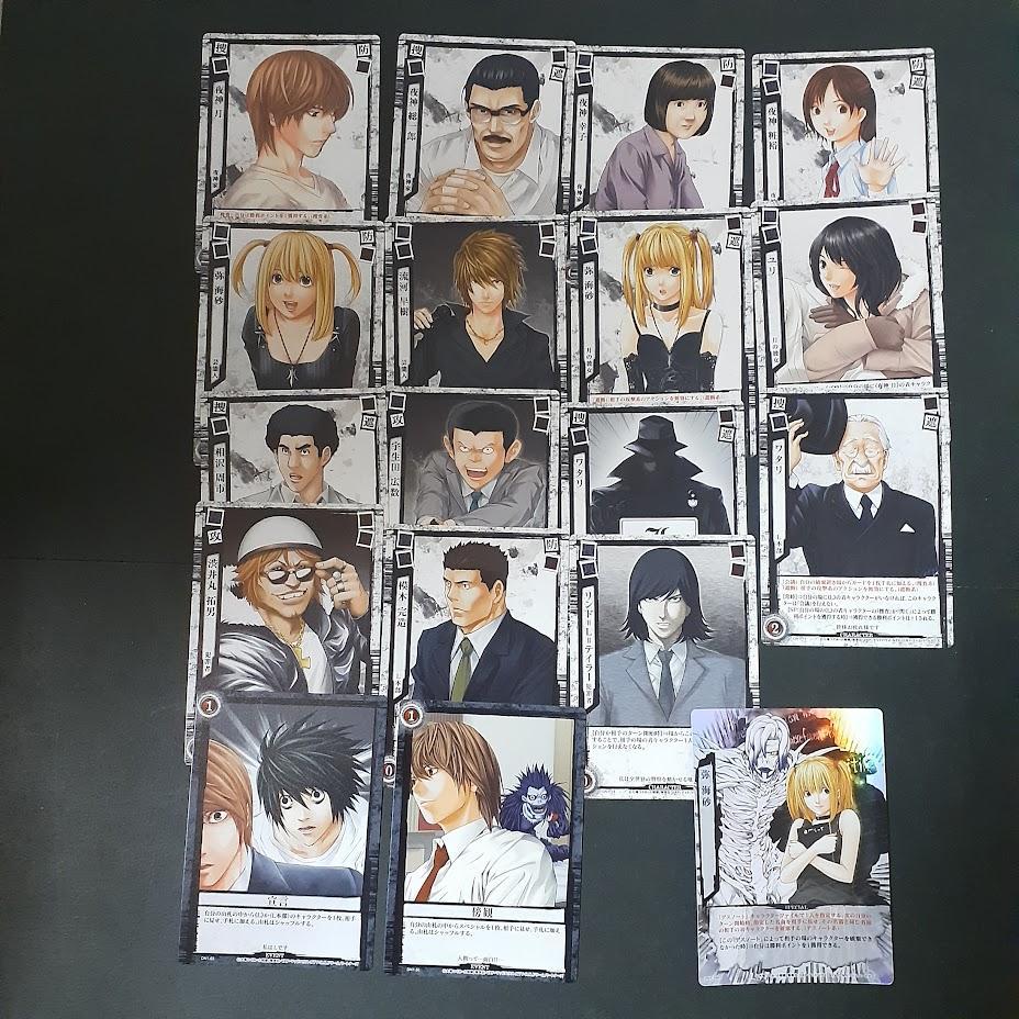 DEATH NOTE トレーディングカード　デスノート まとめ売り　夜神月　他