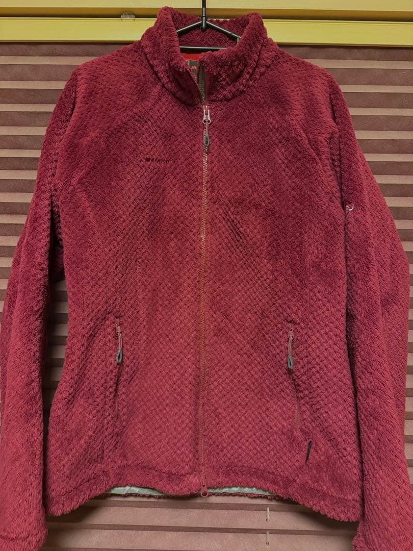 Mammut エンジ フリースジャケットXL LL MAMMUT