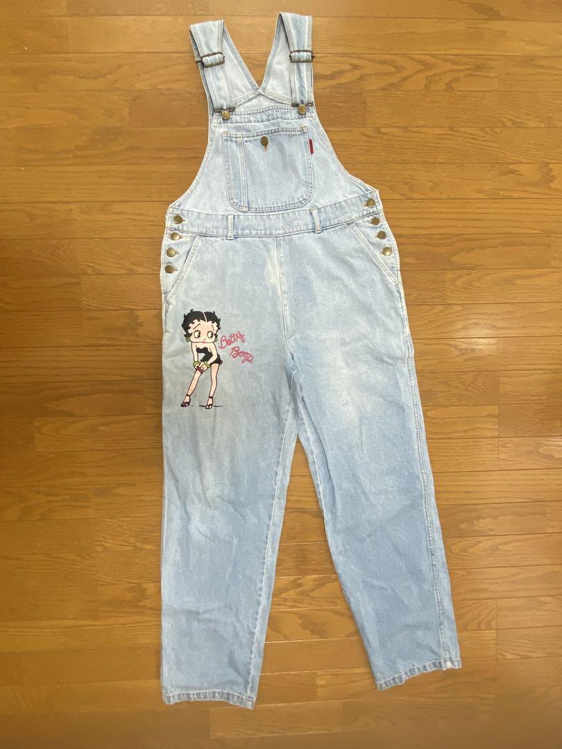 Betty Boop デニムオーバーオール