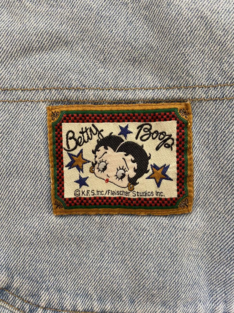 Betty Boop デニムオーバーオール