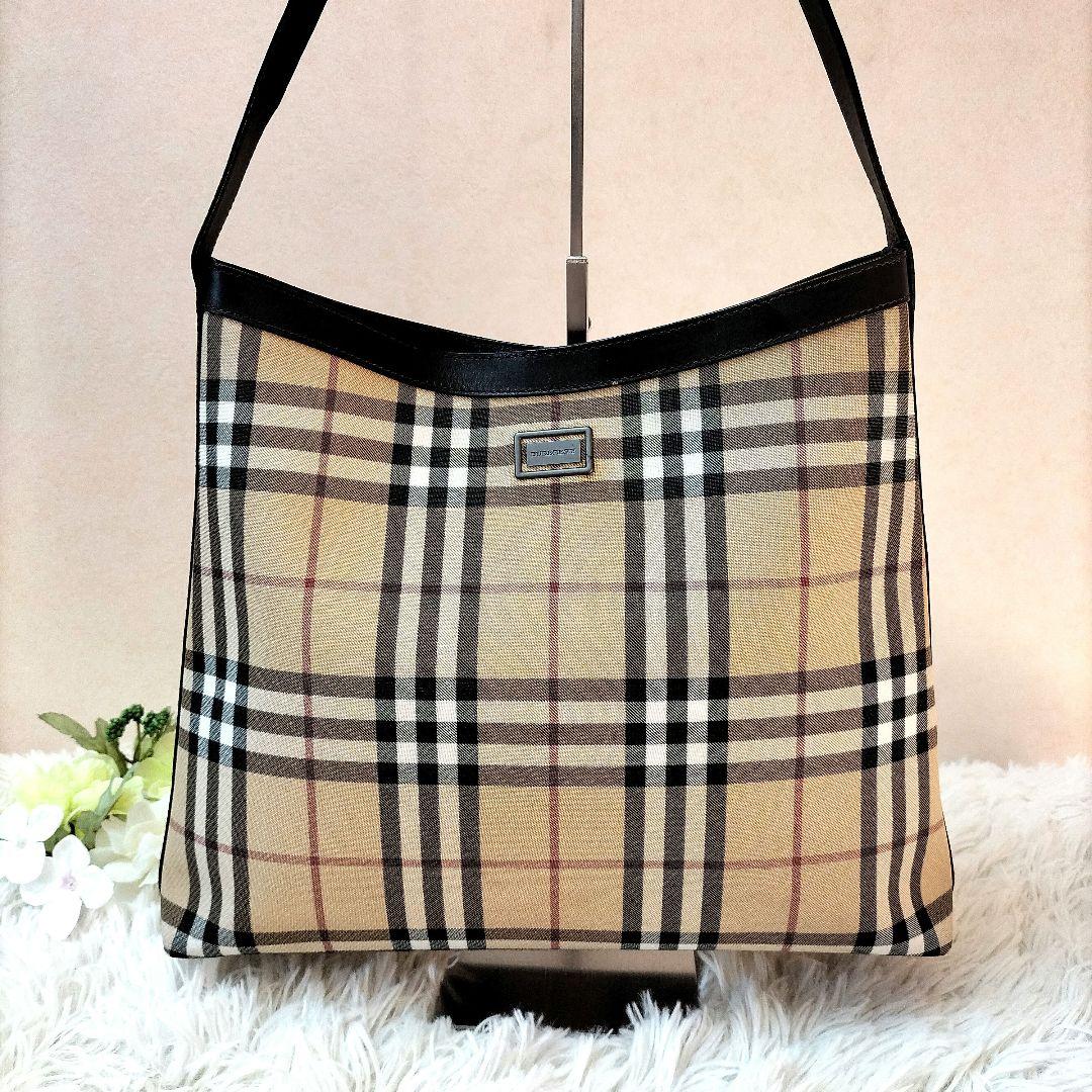 Burberrys トートバッグ ハンドバッグ ノバチェック A4収納可 ♦︎♢気品漂う♢♦︎バーバリー トートバッグ ノバチェック