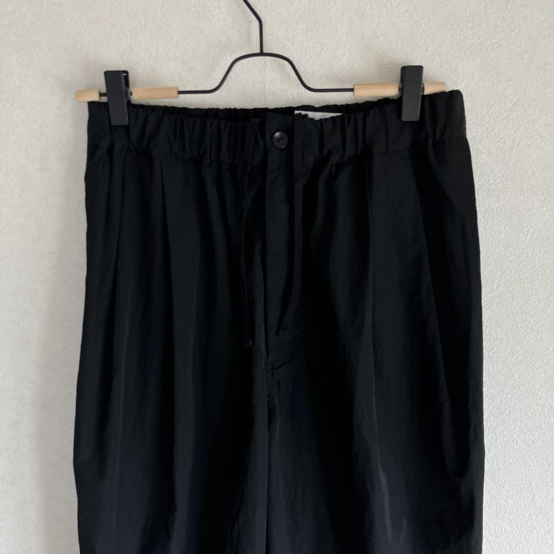 パンツ 25SS STILL BY HAND Nylon 2 tuck pants