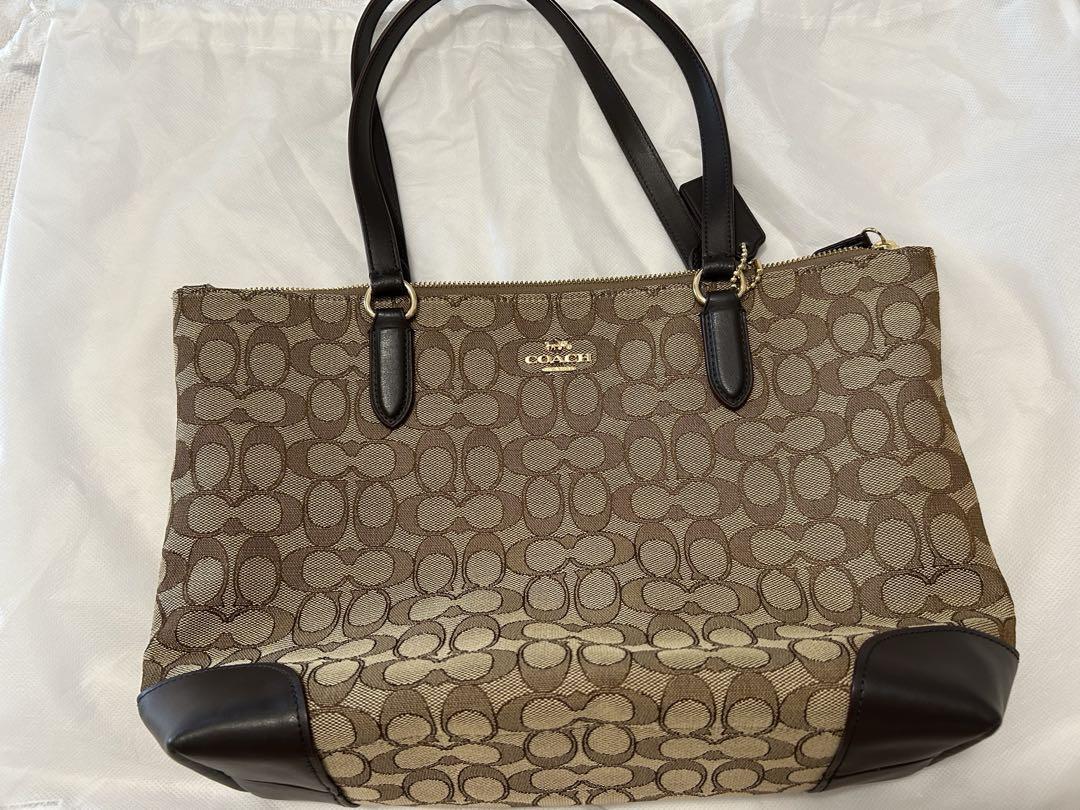 COACH ロゴ柄 トートバッグ