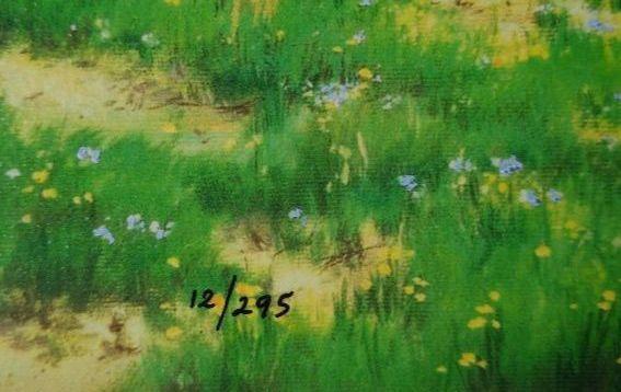 絵画 シルクスクリーン版画 額装品