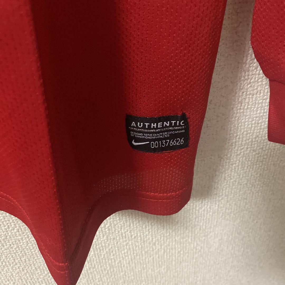 新品タグ付　NIKE　Manchester U　HOME 長袖ユニ　パンツセット