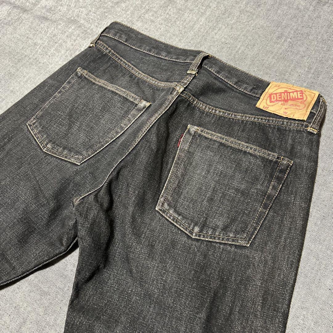 DENIME ブラックデニム　オリゾンティ期 送料無料 DENIME 旧ドゥニーム□美品 98-00s vintage ORRIZZONTI