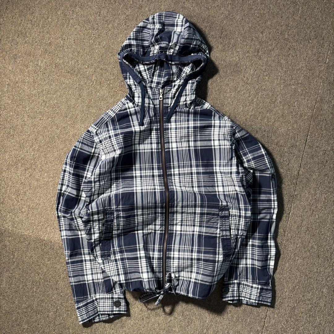美品 OLD UNIQLO 00s L ジップアップ パーカー ジャケット