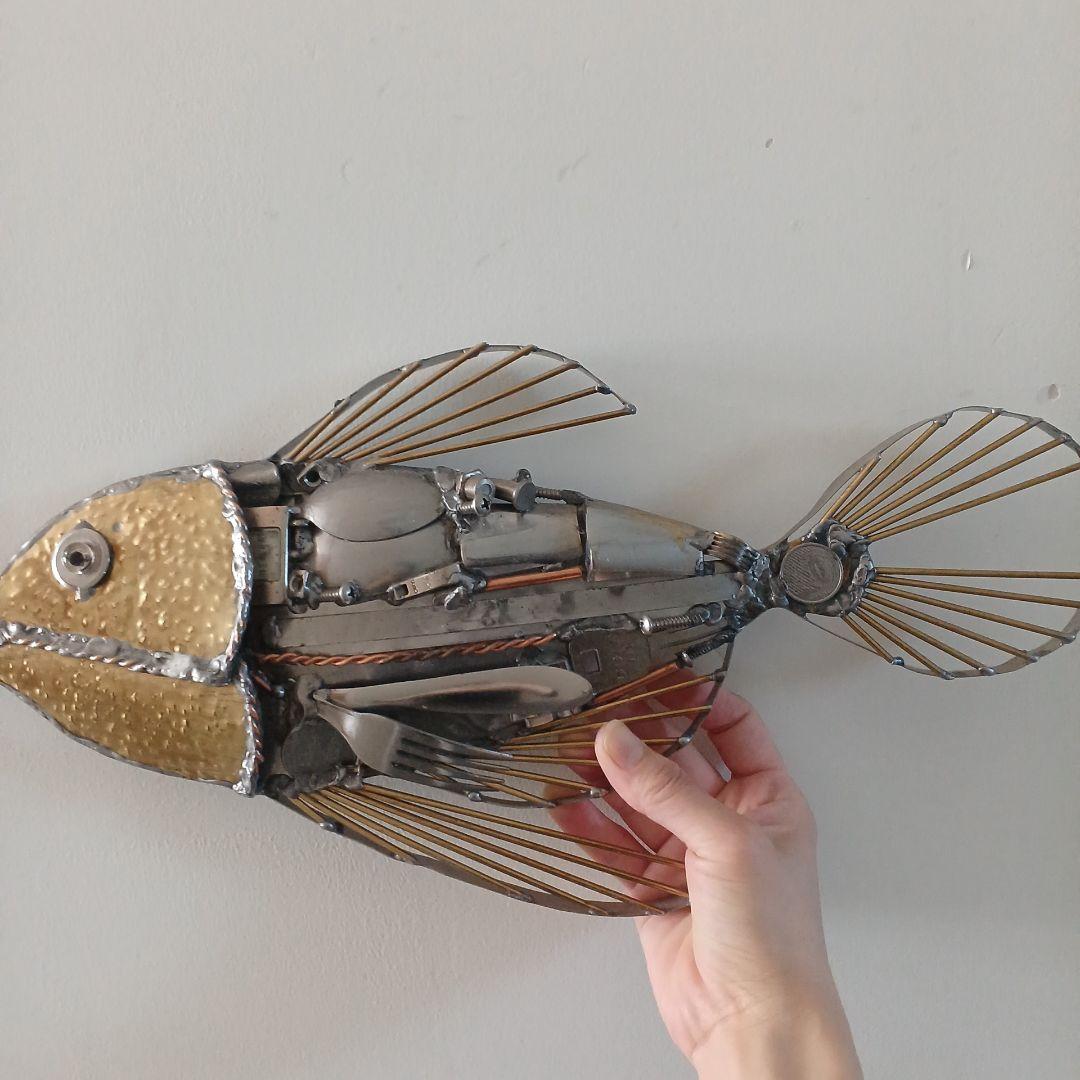 廃材アート 魚 - メルカリ 廃材アート 魚 - メルカリ