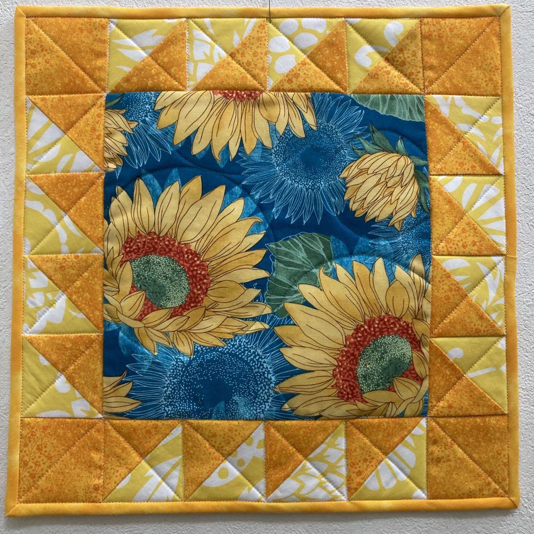 パッチワーク タペストリー 完成品 ハンドメイド