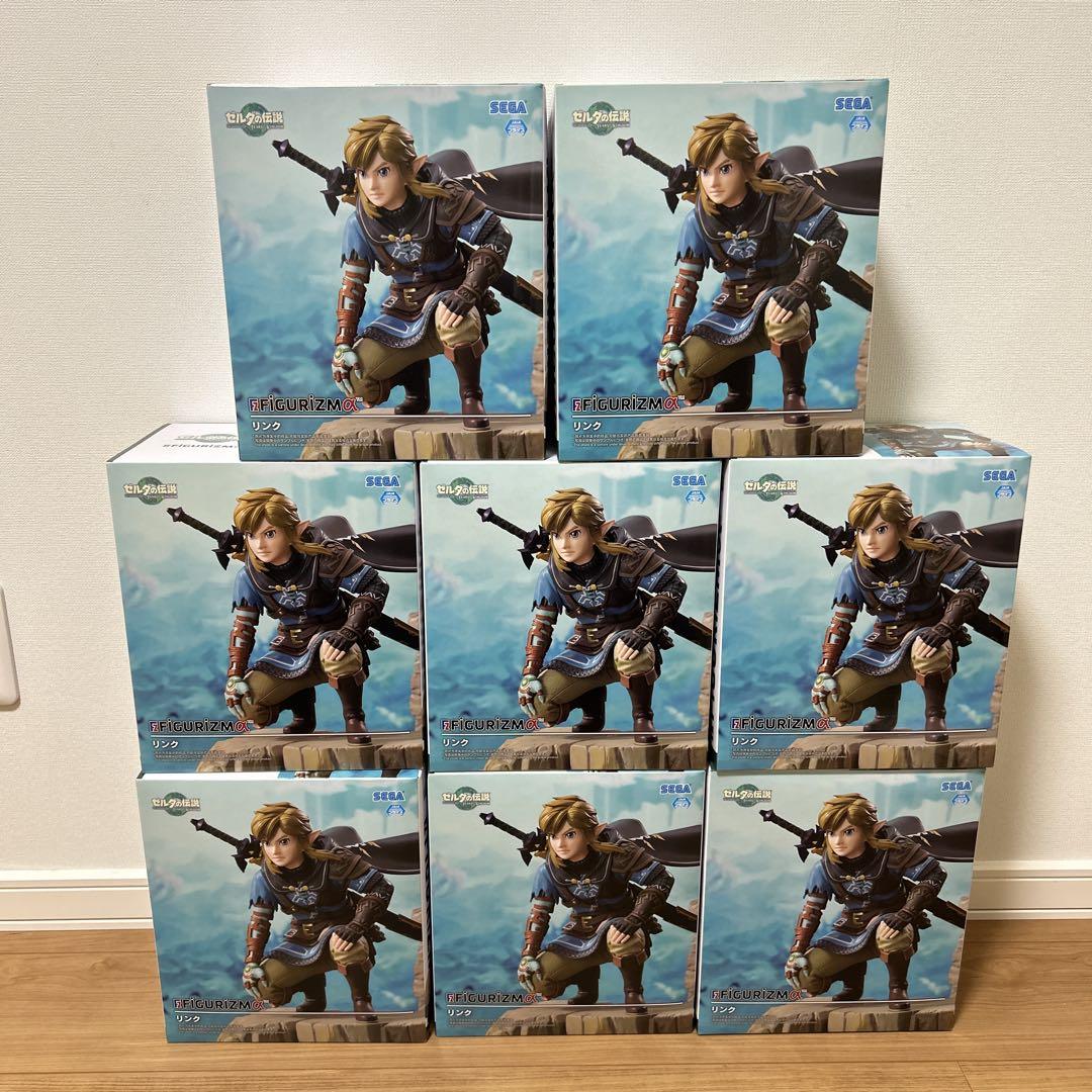 FIGURIZMα ゼルダの伝説 リンク フィギュア 8個セット ゼルダの伝説 リンク フィギュア FIGURIZMα8個セット