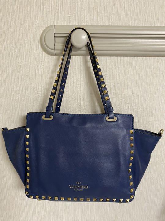 るいネイビ ハンドバッグ トートバッグ Hn07u-m44703698507 バッグ