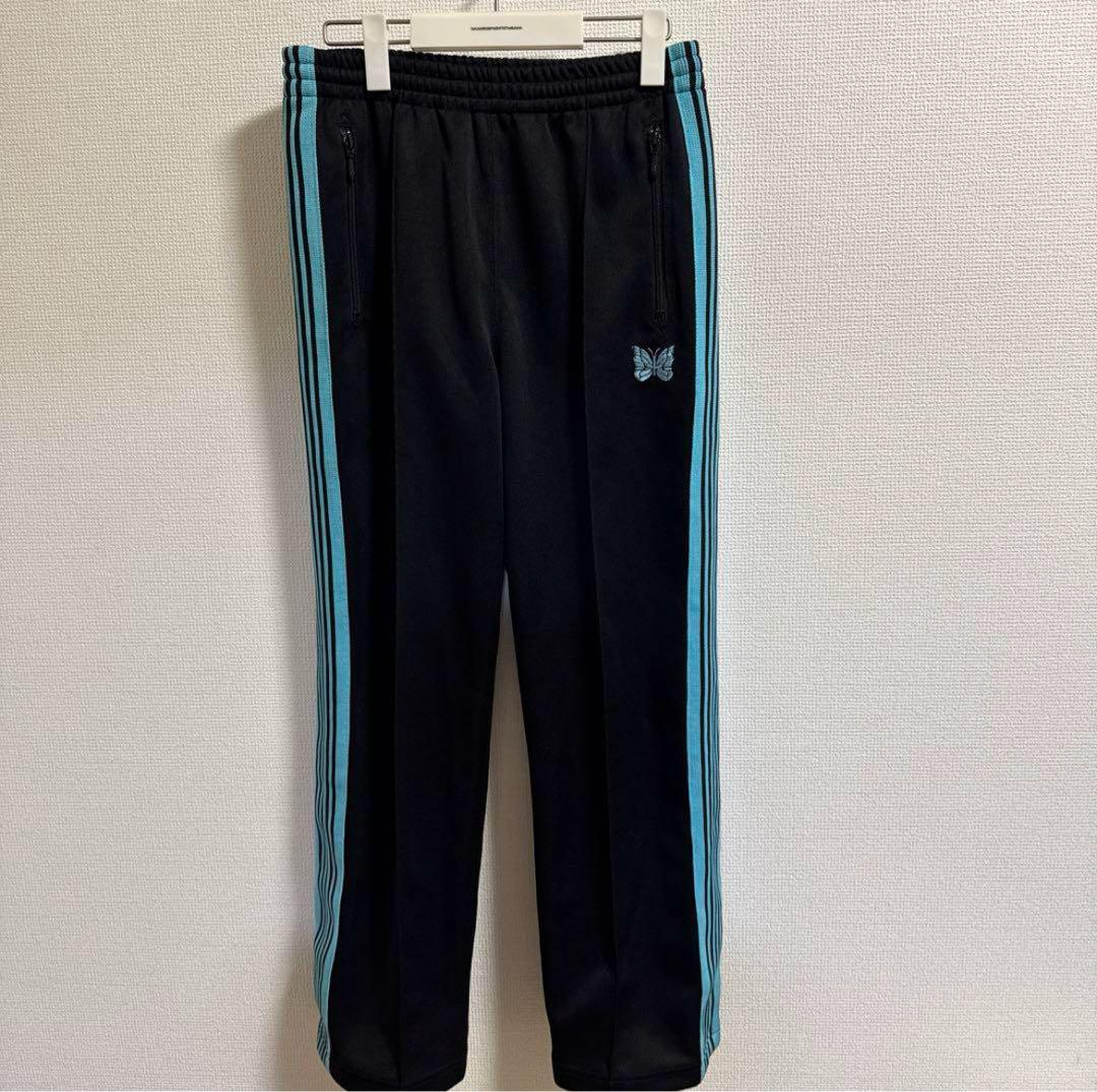 Needlesトラックパンツ別注 xs needles x nubian 別注 レザー トラックパンツ XS｜Yahoo!フリマ