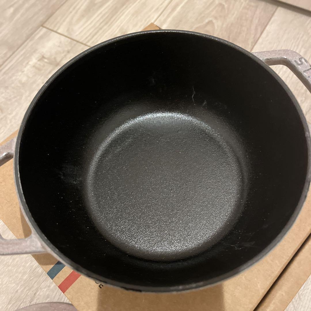 STAUB スノーフレーク　シフォンローズ