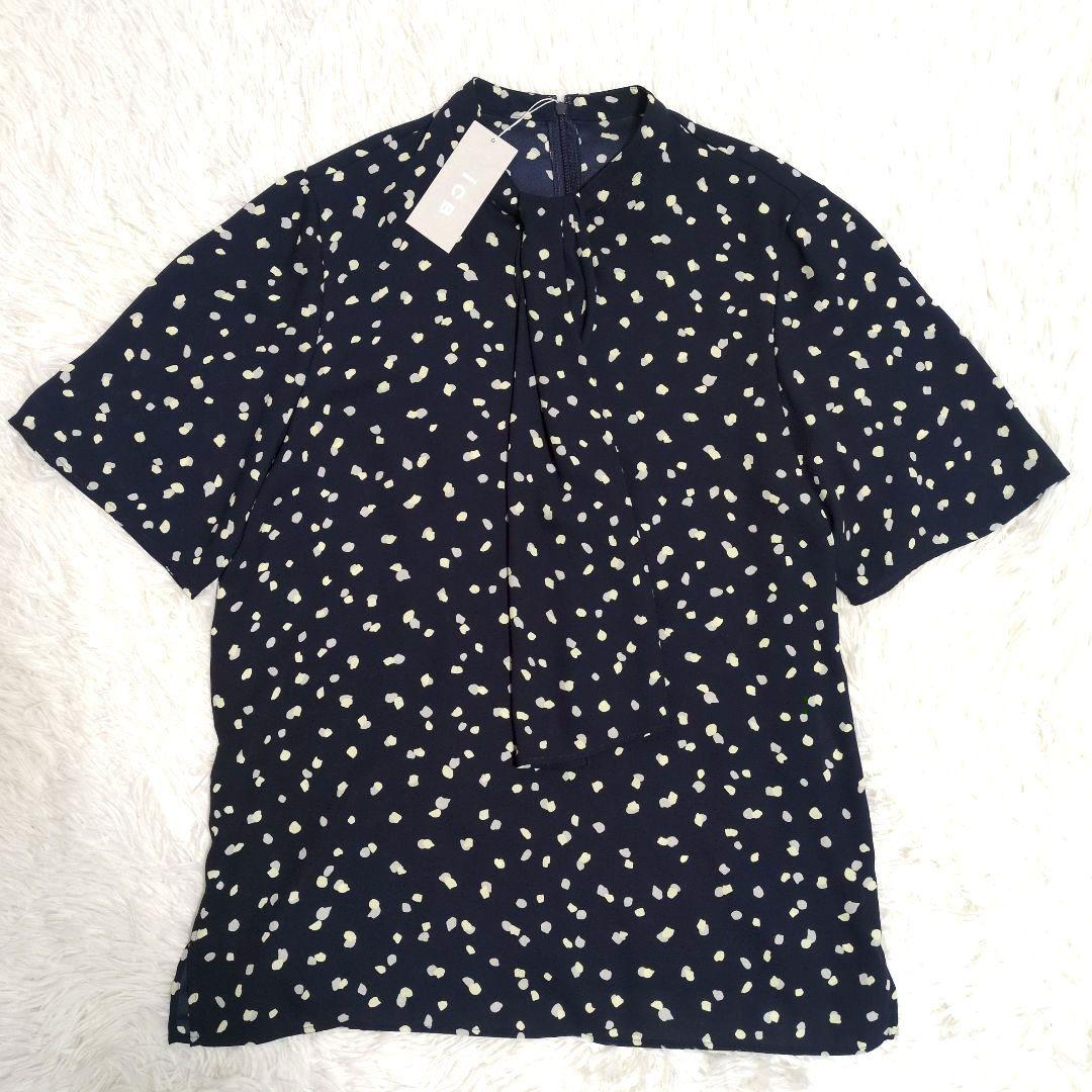 タグ付　現行　iCB　スカーフタイブラウス　S／Theory　ワイドパンツ　XS