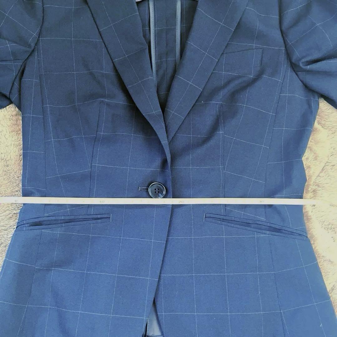 スーツカンパニー スーツ 春夏 ネイビー色