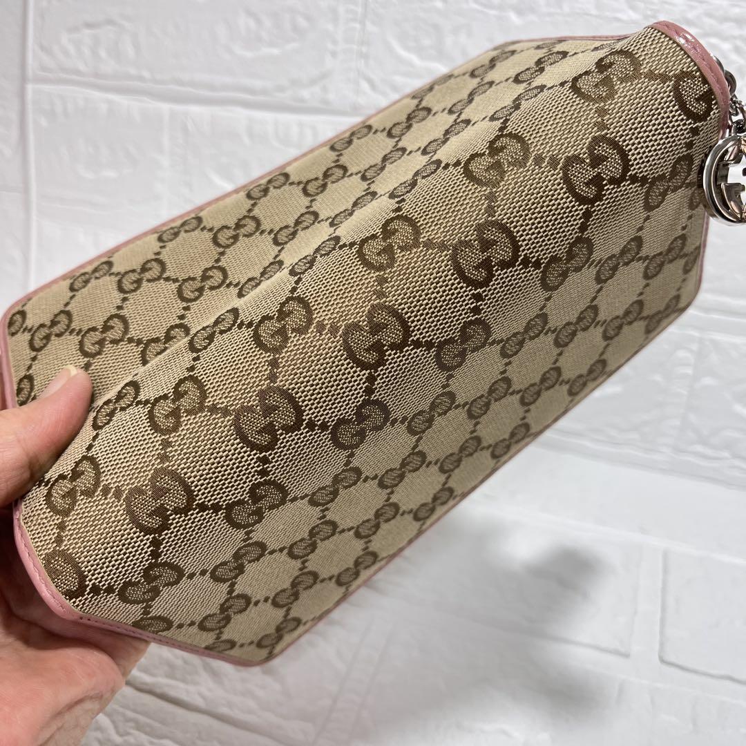 専用✨美品GUCCI ラウンドファスナー　GGキャンバス インターロッキング