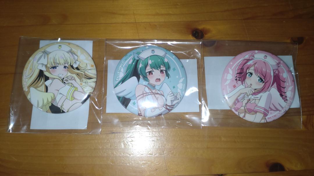 魔法少女にあこがれて　トレスマジア　非売品　ランダム　缶バッジ　全3種セット 購入特典品]魔法少女にあこがれて 購入特典缶バッチ3種セット