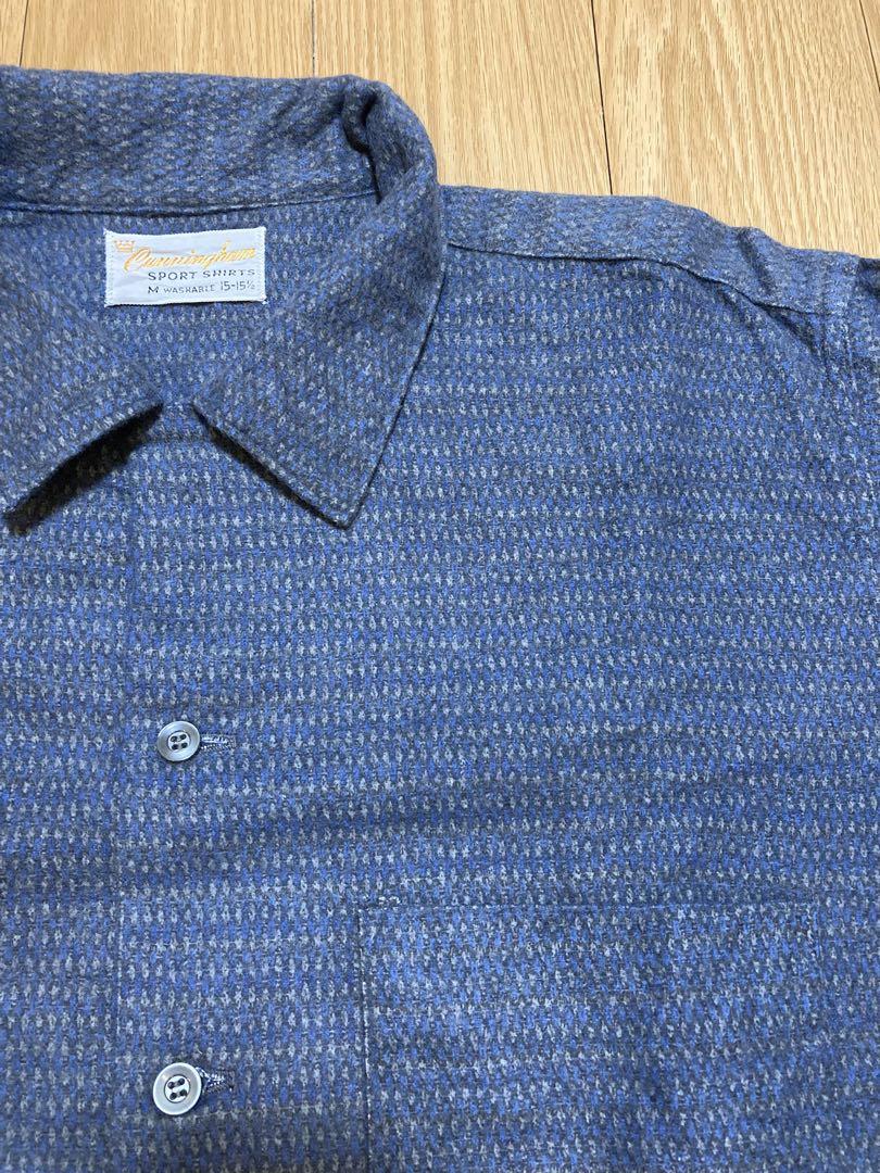 60's Cunningham print flannels shirt激レア‼︎