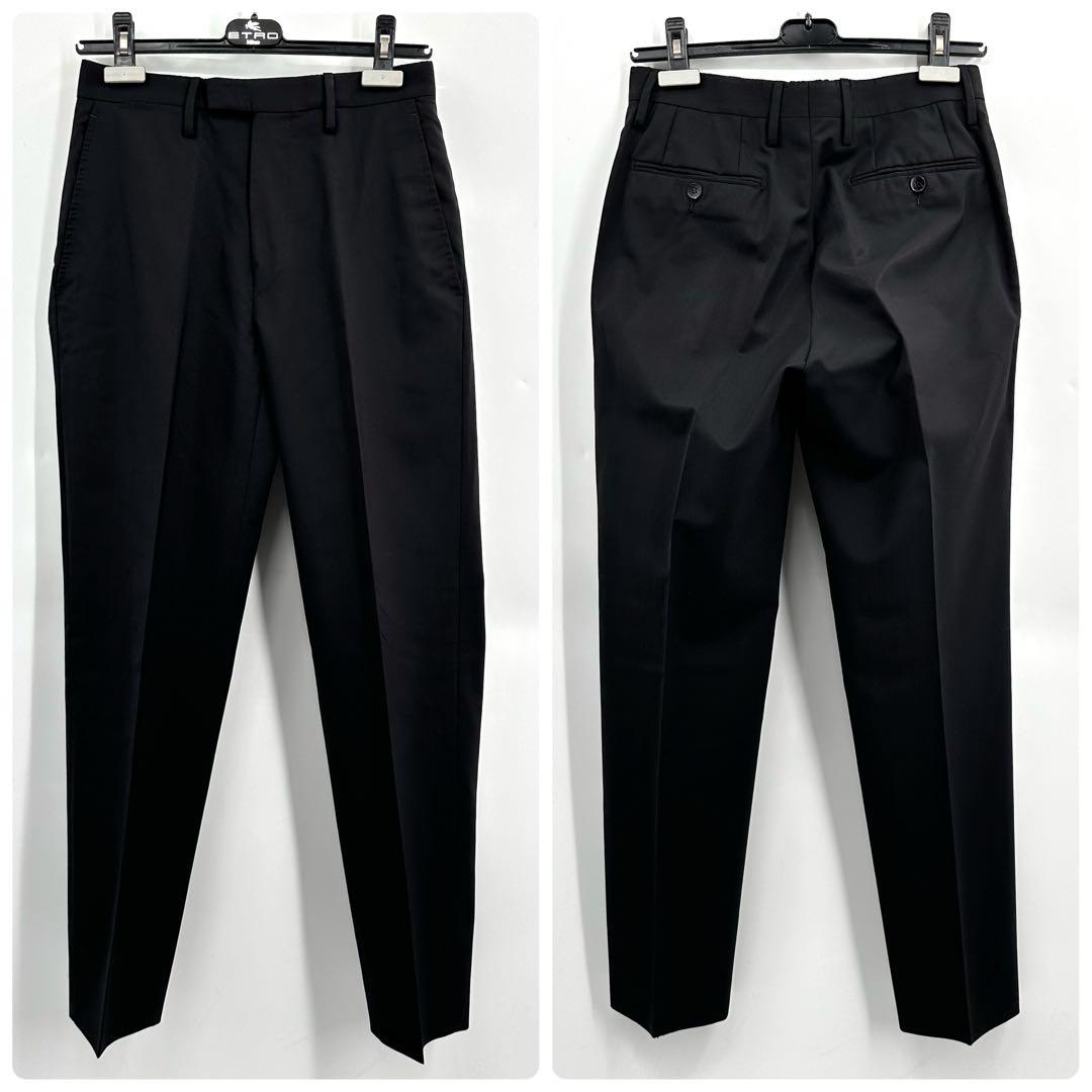 【シンプルデザイン】GUCCI　セットアップスーツ　テーラードジャケット　3B黒