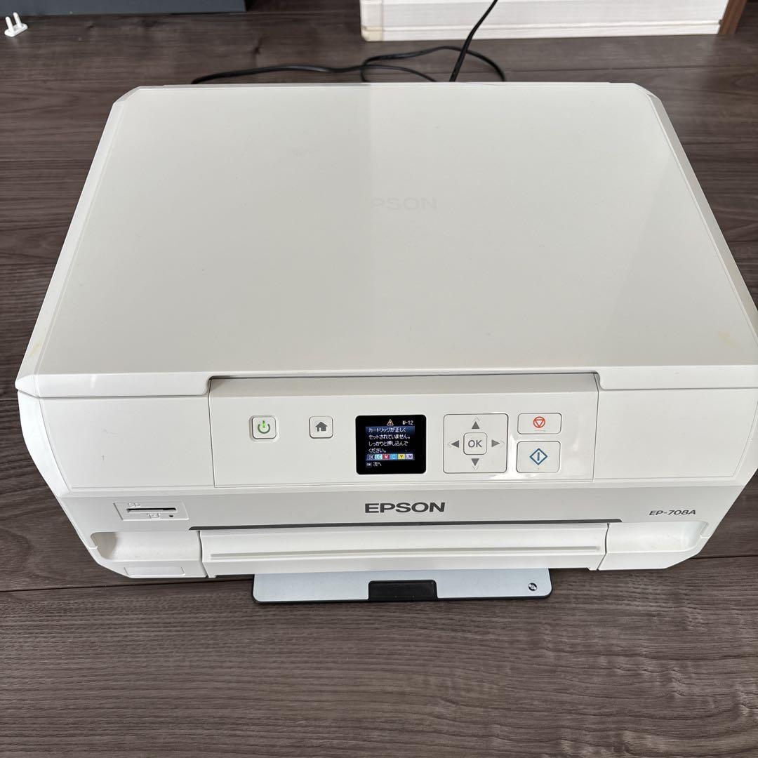 【ジャンク】EPSON EP-708A インクジェットプリンター