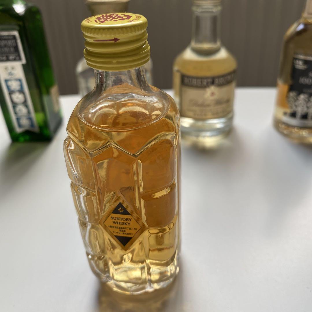 響　他　ウイスキー　ミニチュアボトル