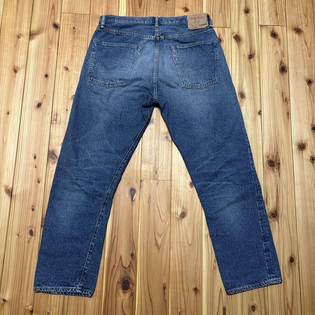 パンツ DUBBLE WORKS Lot.1105 2ND-HAND W34