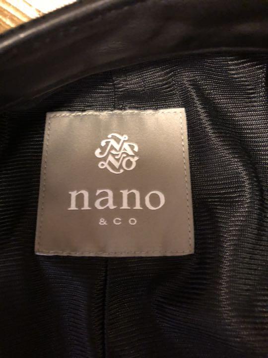 品質保証 美品 nano universe Sheep Leather Wライダース KxdVS-m44716987211 超特価新作