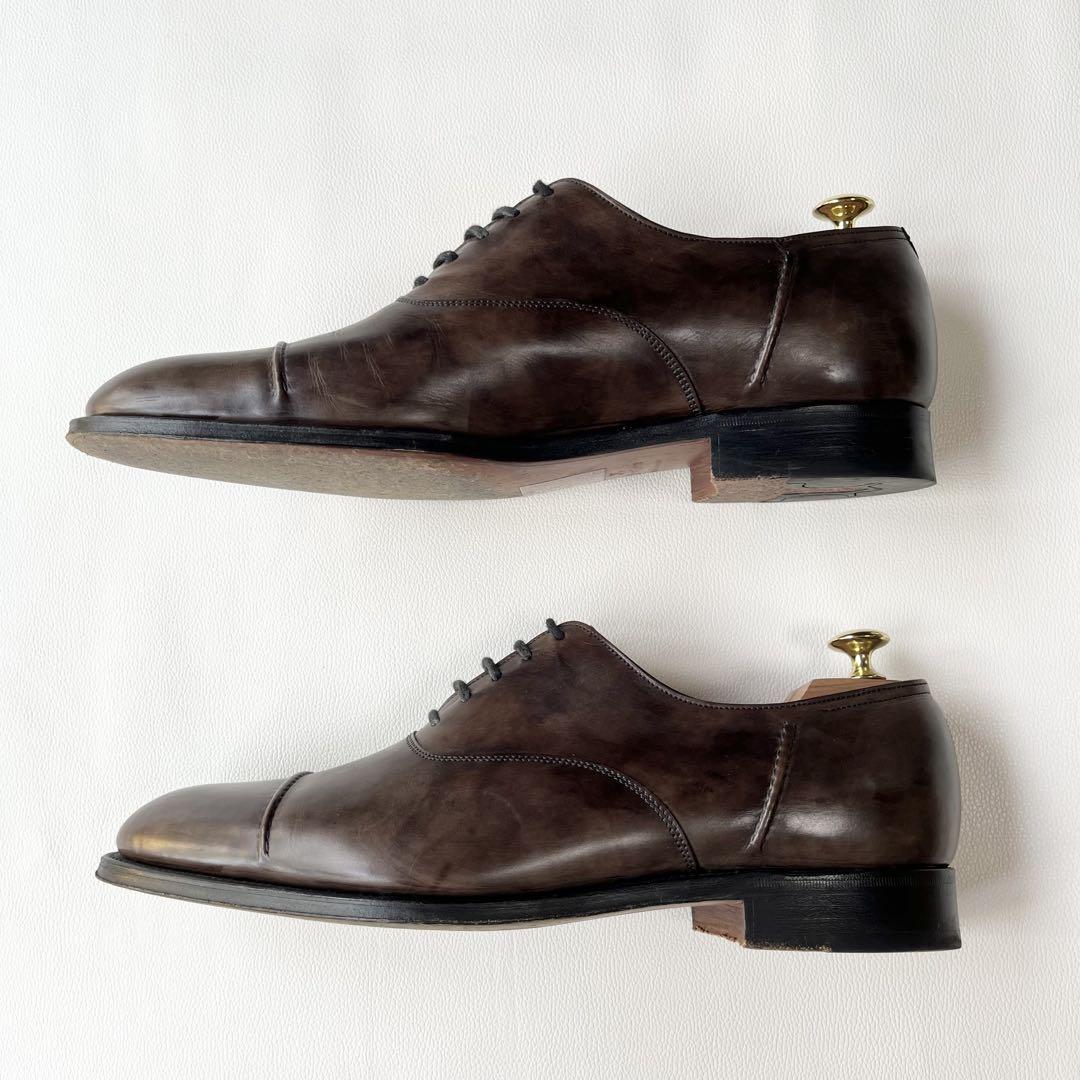 希少『JOHNLOBB』LIANSTON／27.5cm／キャップトゥ／パティーヌ
