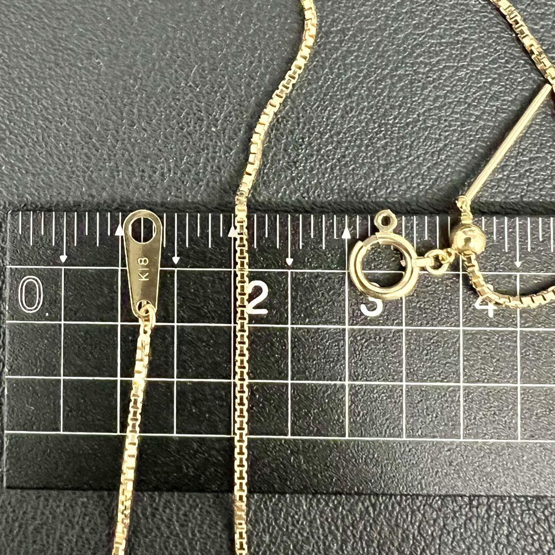 (C060606)K18ネックレス ベネチアンチェーン 18金YG