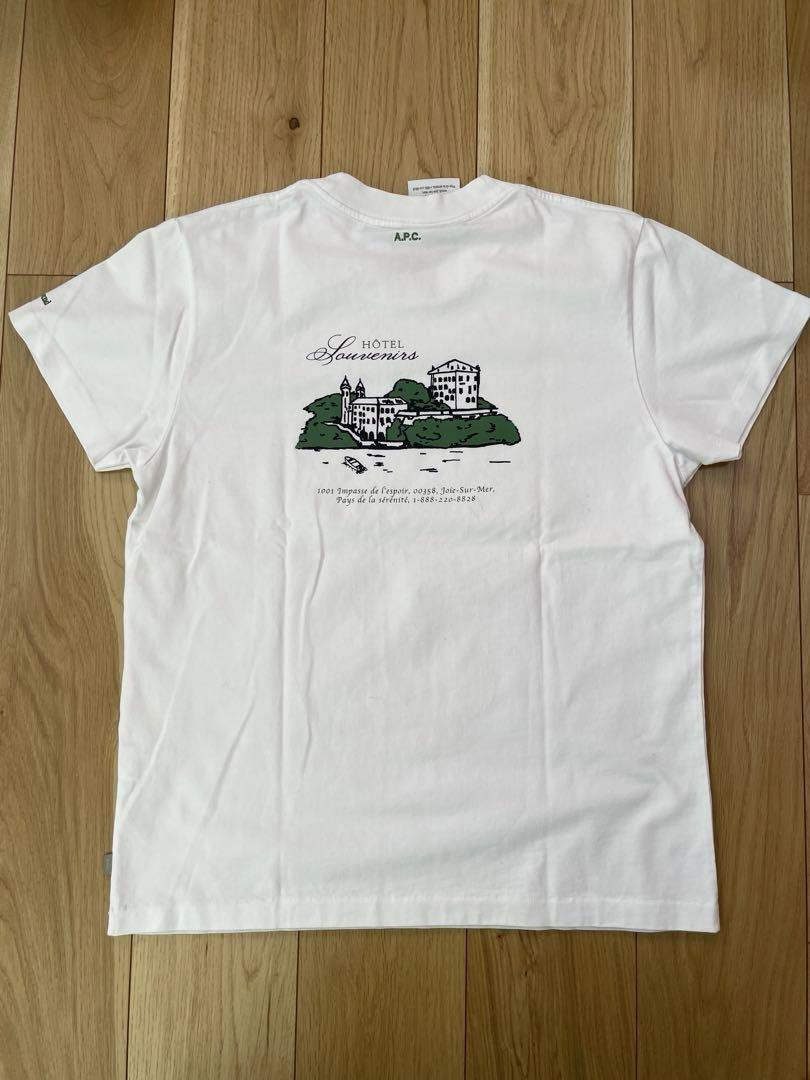 web限定アイテム A.P.C. TEE SOUVENIRS HOTEL JJJJound x トップス