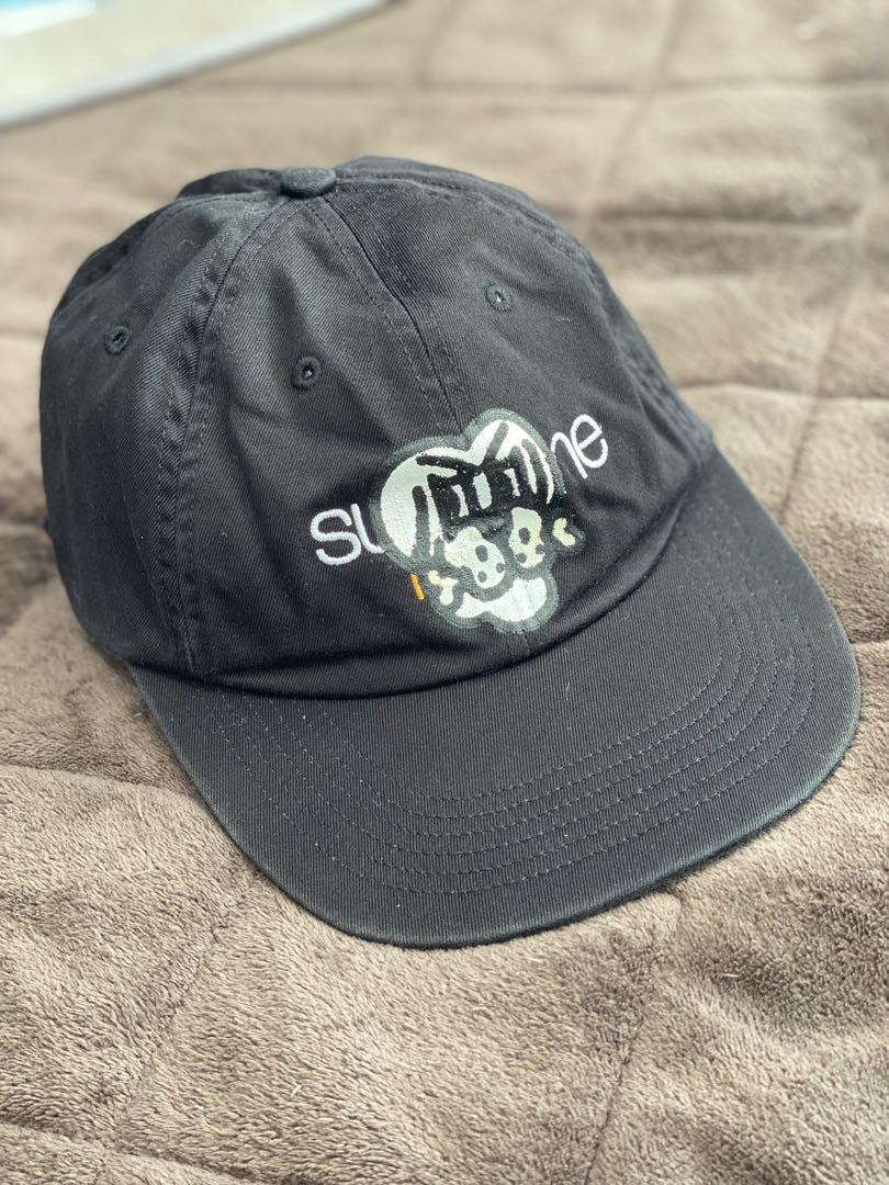 美品 supreme キャップ