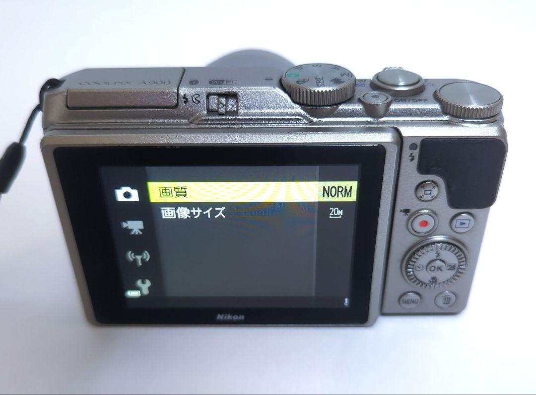 Nikon COOLPIX A900 シルバー【値引き交渉可】