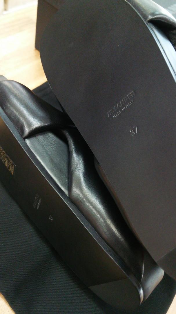 好評最新品 JILSANDER レザー クロスサンダル duKDp-m44723761746 ジルサンダー 特価新作