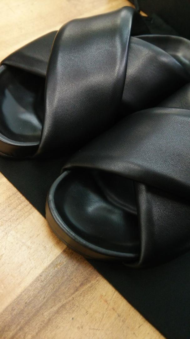 好評最新品 JILSANDER レザー クロスサンダル duKDp-m44723761746 ジルサンダー 特価新作