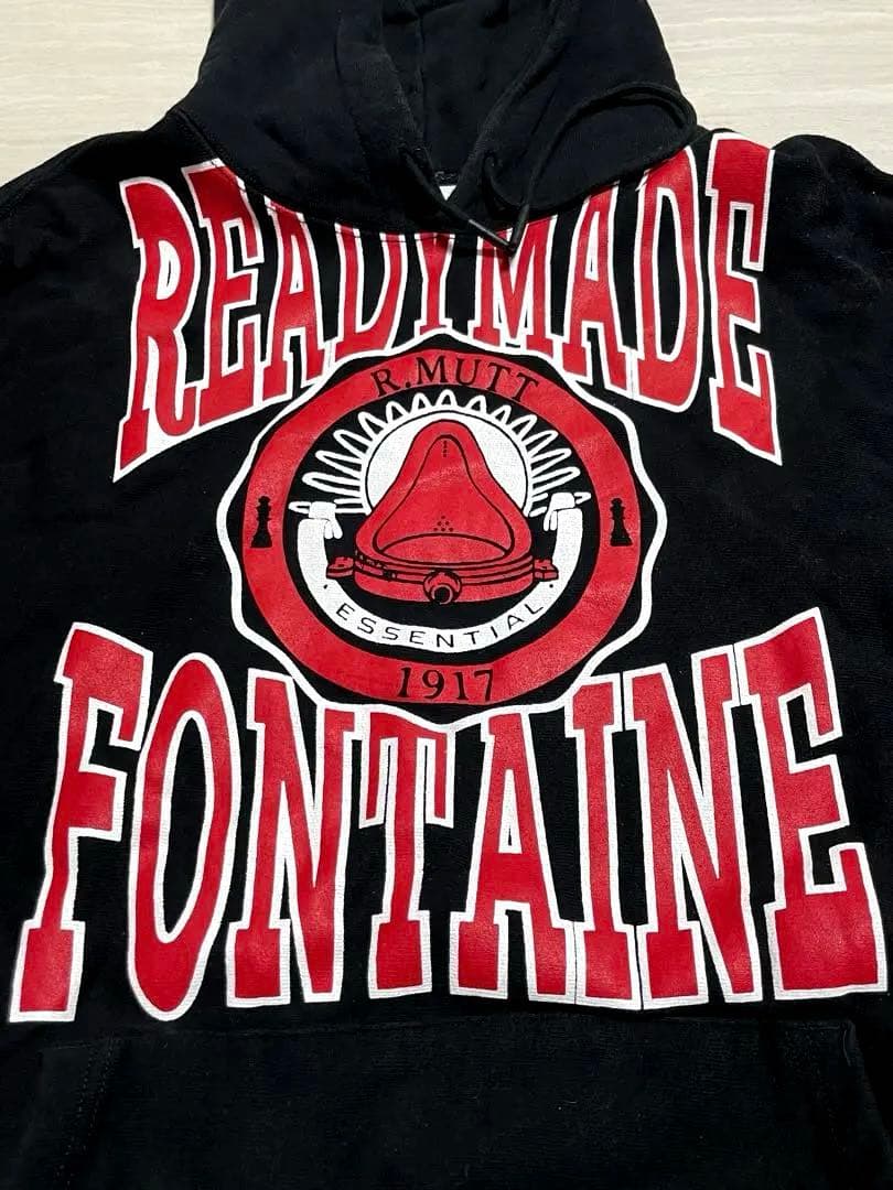 READYMADE FONTaine フーディー 黒 READYMADE FONTaine フーディー 黒
