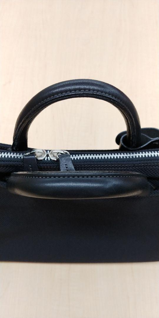 美品 PORTER ポーター レザー ナイロン ビジネスバッグ 黒 メンズ