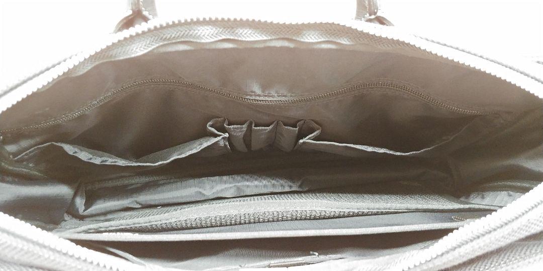 美品 PORTER ポーター レザー ナイロン ビジネスバッグ 黒 メンズ