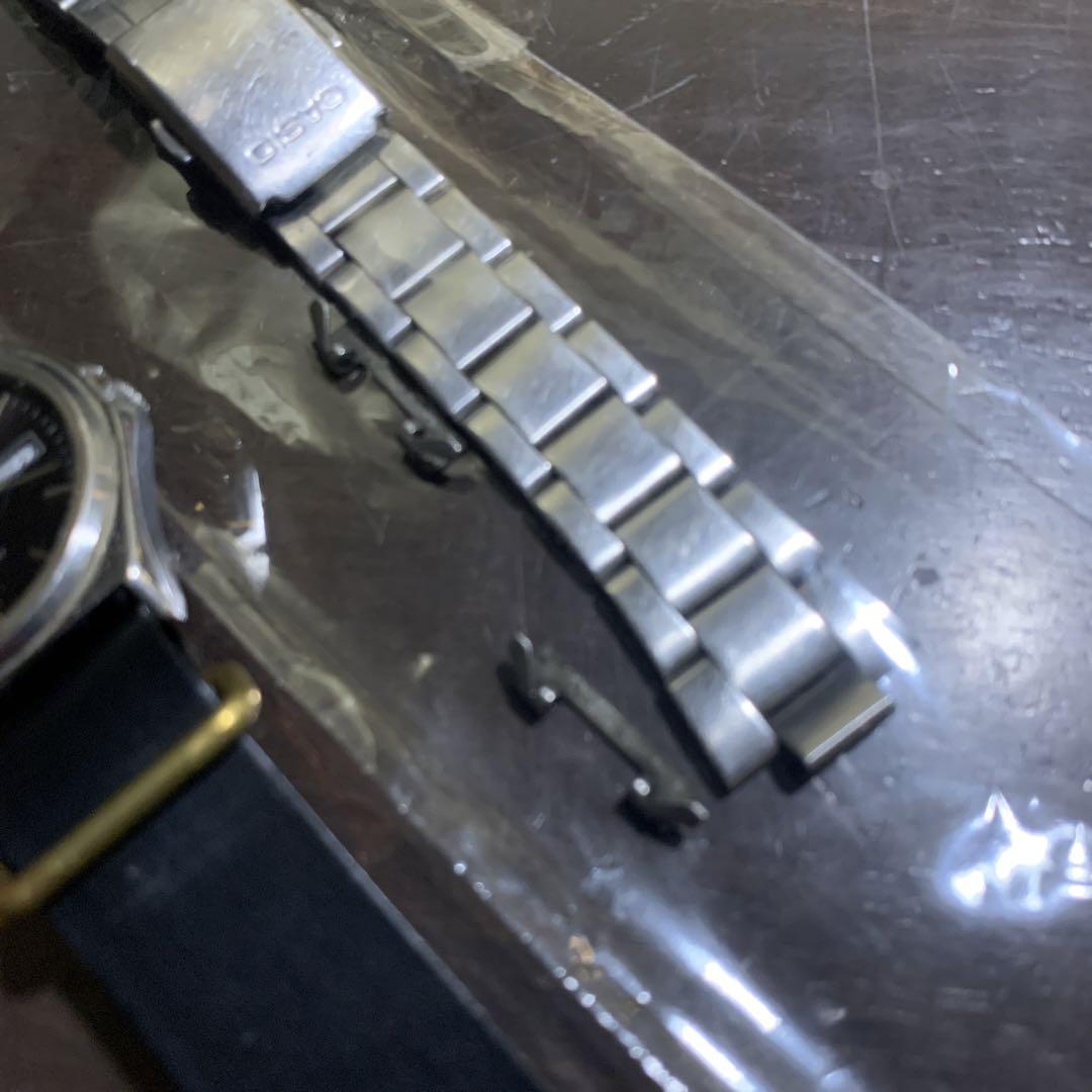 新品タグ付SUPERIOR LABORシュペリオールレイバー 時計付き革ベルト