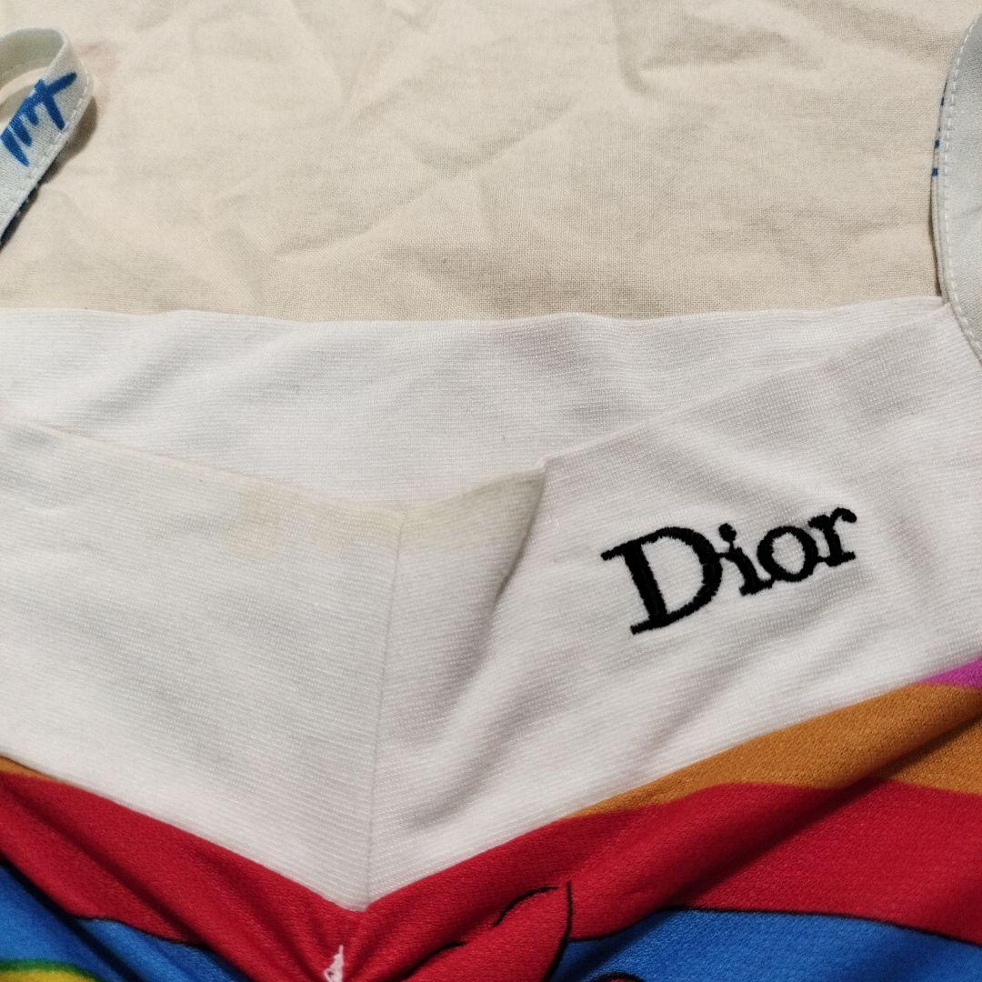 古着 オールド Dior ディオール ジョンガリアーノ プリント キャミソール 古着 オールド Dior ディオール ジョンガリアーノ プリント