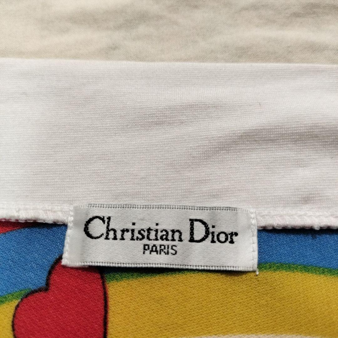 古着 オールド Dior ディオール ジョンガリアーノ プリント キャミソール 古着 オールド Dior ディオール ジョンガリアーノ プリント