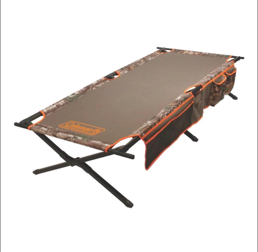 Coleman カモフラージュ コット 190.5×89×41.5cm
