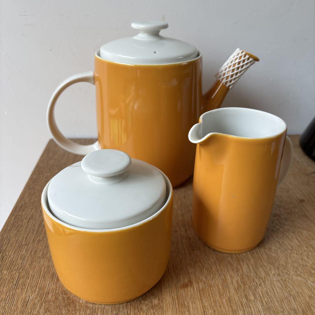 ロイヤルドルトン ROYAL DOULTON ティーポット クリーマー 3点