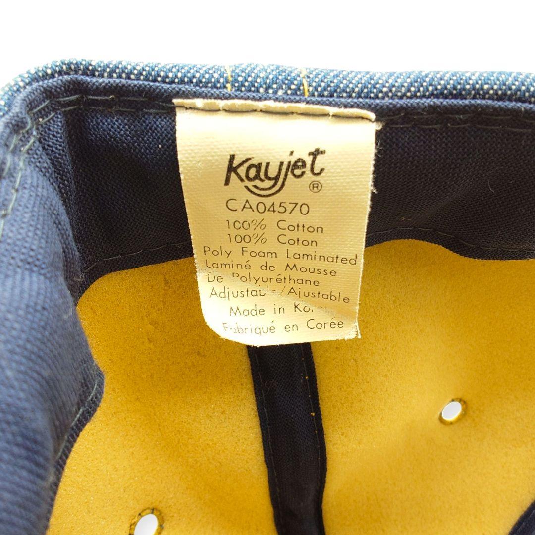 【90s】KAYJET CELANESE 企業系 ビンテージ デニム キャップ